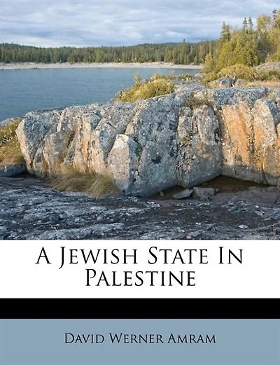 A Jewish State In Palestine
