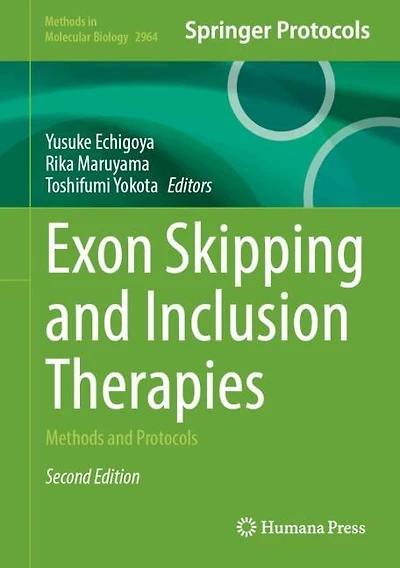Exon Skipping and Inclusion Therapies: Methods Protocols