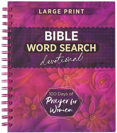 100 Days of Prayer for Women: Bible Word Search Devotional