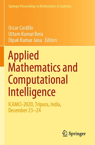 Applied Mathematics and Computational Intelligence: ICAMCI-2020, Tripura, India, December 23-24