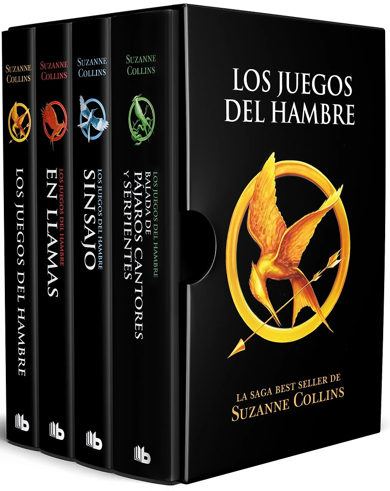 Estuche Los juegos del hambre (Contiene: / En llamas Sinsajo Balada de pájaros cantores y serpientes) The Hunger Games Boxed Set