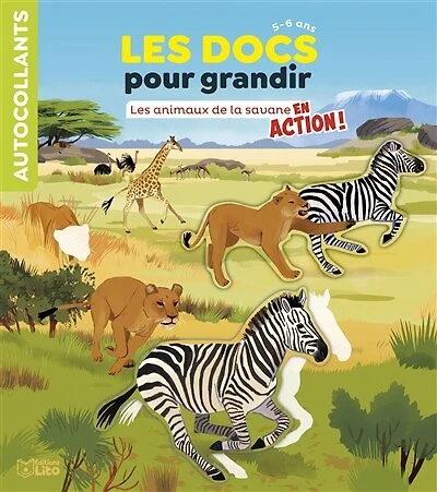 Les animaux de la savane en action !