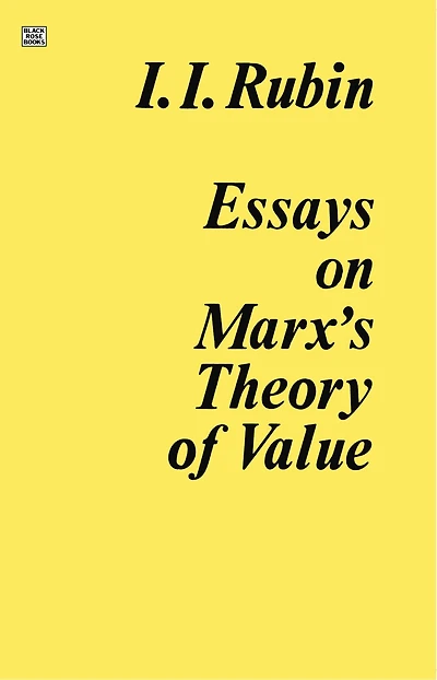 Essays On Marx's Theory Of Value