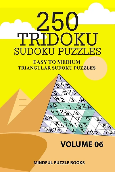 250 Tridoku Sudoku Puzzles: Easy to Medium Triangular Sudoku Puzzles