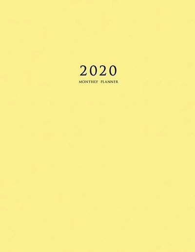 2020 Monthly Planner: Large Monthly Planner With Inspirational Quotes And Cover