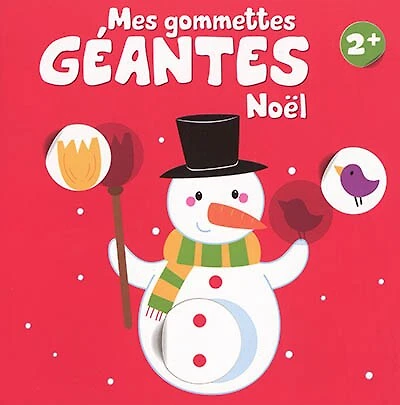 Mes gommettes géantes Noël: 2+