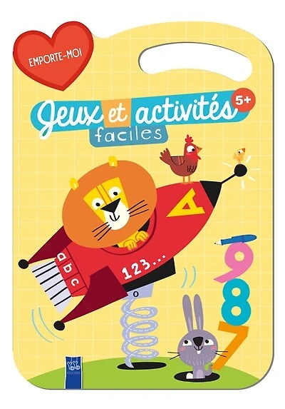 Jeux et activités faciles 5+: lion