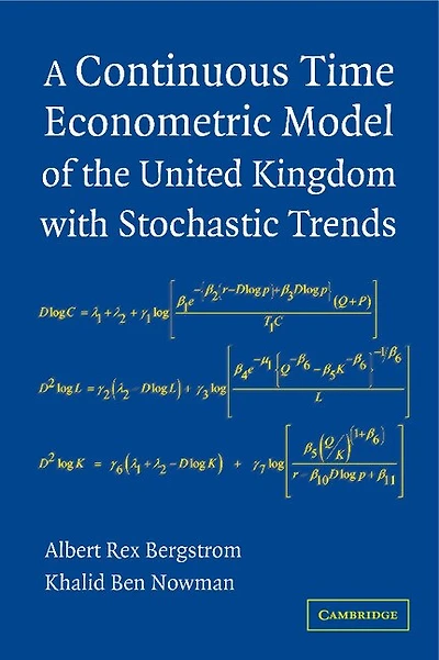 A Continuous Time Econometric Model of the United Kingdom with Stochastic Trends