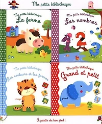 Ma petite bibliothèque - Contraires/Couleurs/Nombres/Ferme