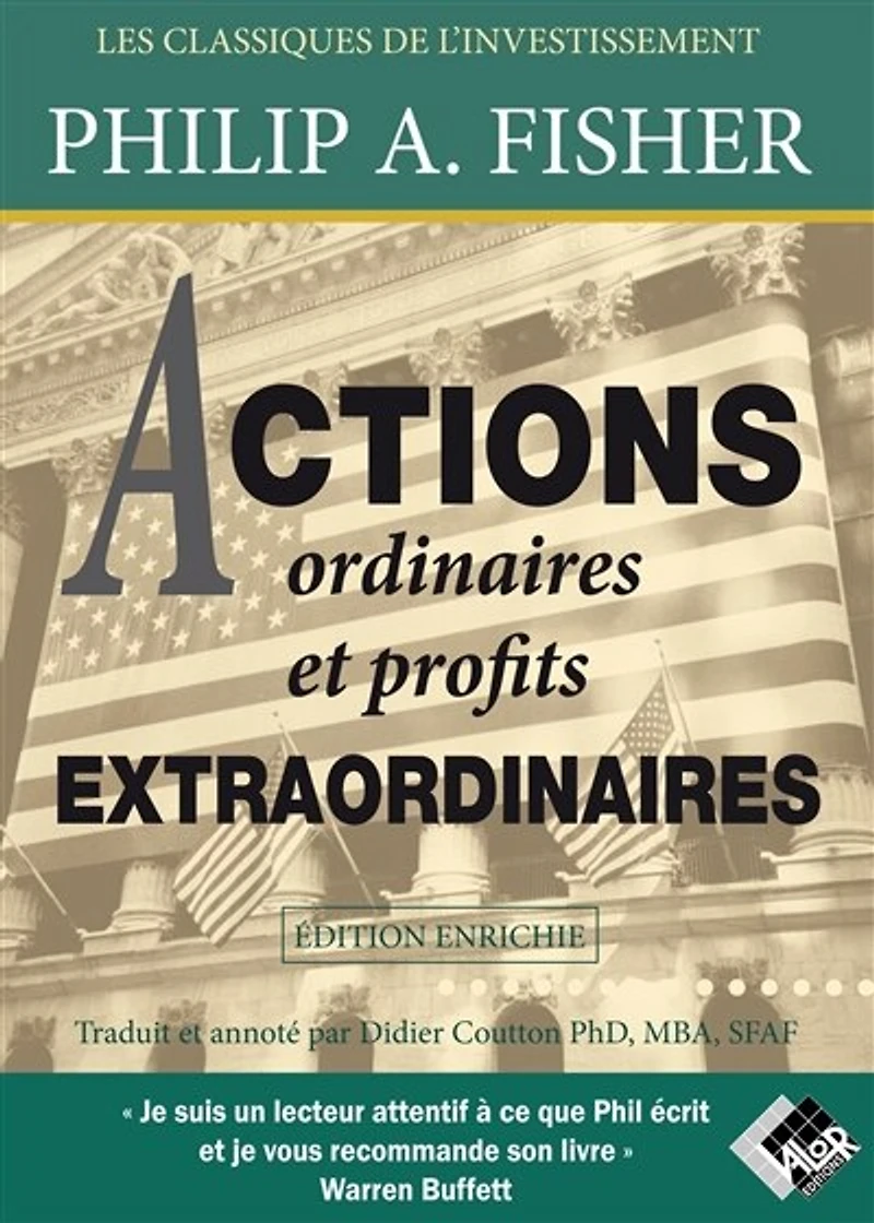 ACTIONS ORDINAIRES ET PROFITS EXTRAORDINAIRES (ÉDITION COMMENTÉE)