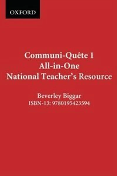 Communi-Quete: 1 All-in_One: Teacher Resource Book Nat. Ed.