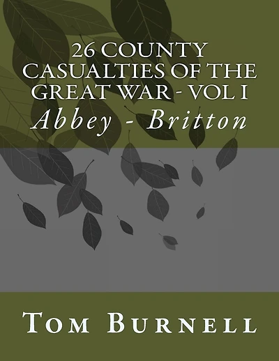 26 County Casualties of the Great War Volume I: Abbey - Britton
