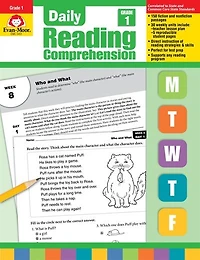 Daily Reading Comprehension, Grade 1 Te
