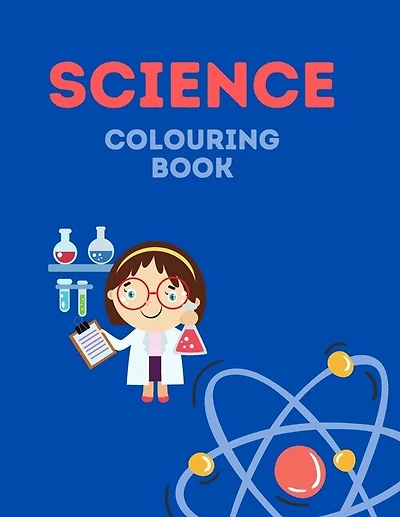 Science Coloring Book for Little Kids