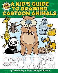 A Kid's Guide To Drawing Cartoon Animals: More Than 75 Fun Activities All About Cool Animals!