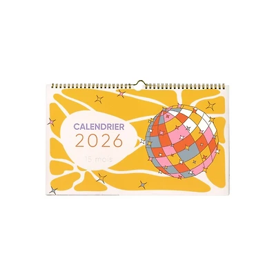 2026 Calendar Mural 70S Bi