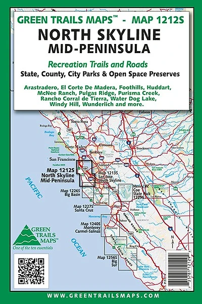 North Skyline * Mid-peninsula, Ca No. 1212s