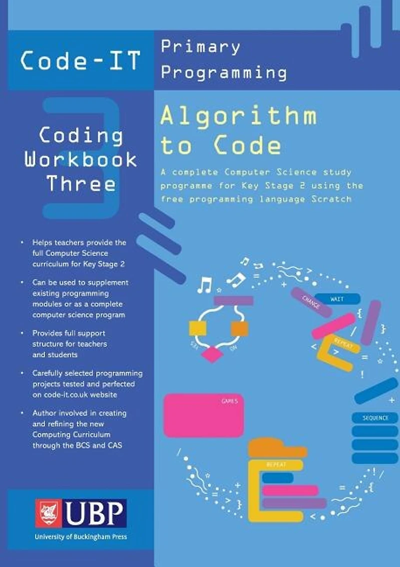 Code IT Work Book 3: Algorithim to