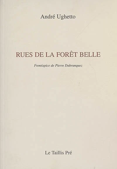 Rues de la forêt belle : petites kabbales de poèmes entre deux proses: petites kabbales de poèmes entre deux proses