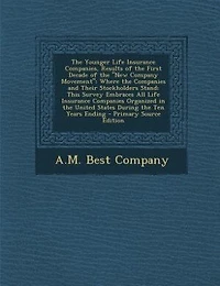 the Younger Life Insurance Companies, Results of First Decade "New Company Movement": Where Companies and Their Stockholders Stand; This Survey Embraces All Organized United States During Ten Years Ending