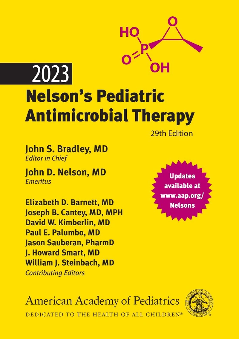 2026 Nelson's Pediatric Antimicrobial Therapy
