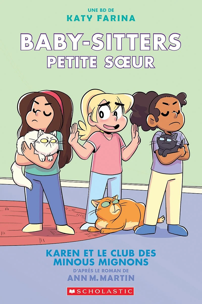 La hermanita de las niñeras #4: El Club los Gatitos Karen (Karen’s Kittycat Club)