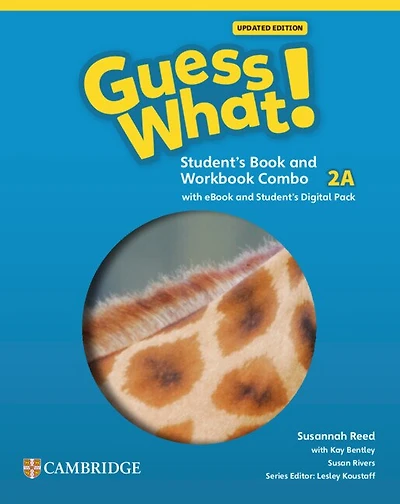 Guess What! American English Level 2A Combo Student's Book and Workbook with Student's Digital Pack Updated