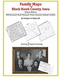 Family Maps of Black Hawk County, Iowa