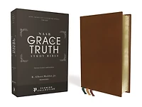 NASB, The Grace and Truth Study Bible (Trustworthy Practical Insights), Hardcover, Green, Red Letter, 1995 Text, Comfort Print