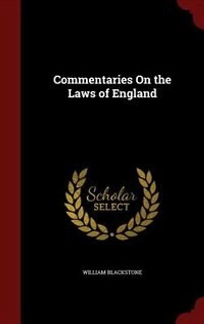 Commentaries On the Laws of England