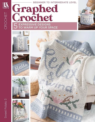 Graphed Crochet: 5 Expressive Designs to Warm Up Your Space