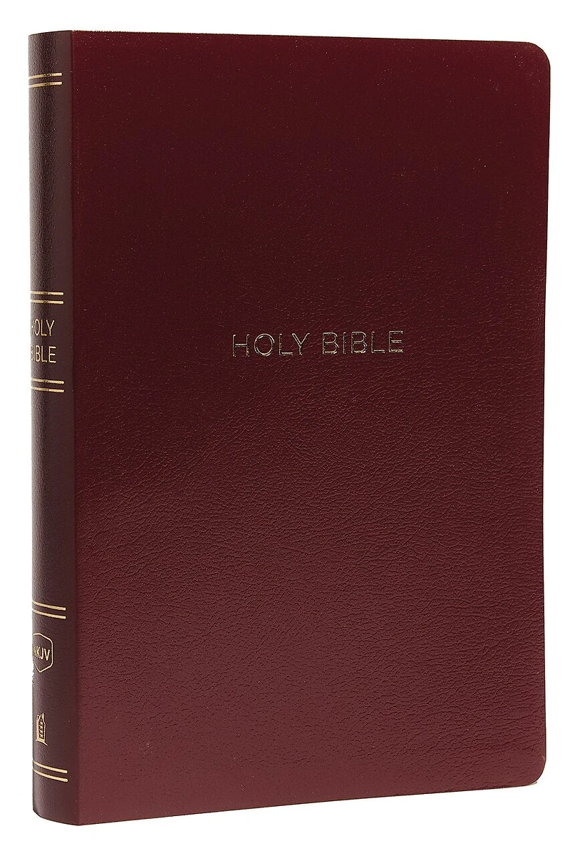 NKJV, Giant Print Center-Column Reference Bible, Verse Art Cover Collection, Leathersoft, Purple, Red Letter, Comfort Print: Holy New King James Version