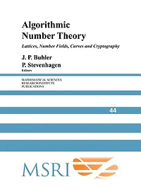 Algorithmic Number Theory: Lattices, Fields, Curves and Cryptography