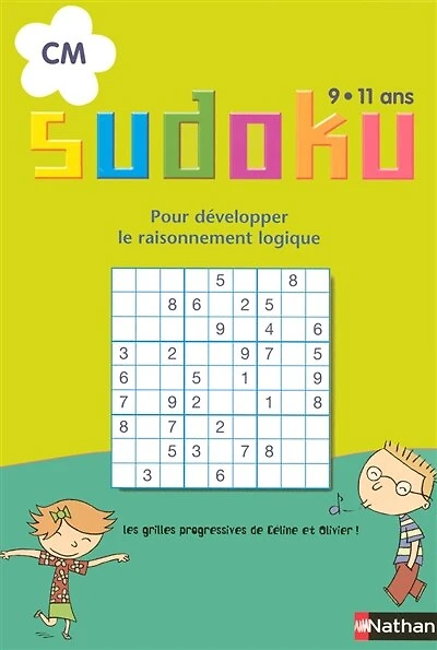 Sudoku, CM, 9-11 ans: pour développer le raisonnement logique