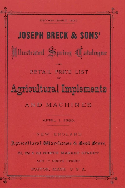Joseph Breck & Sons' 1880 Catalogue