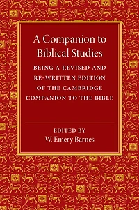 A Companion to Biblical Studies