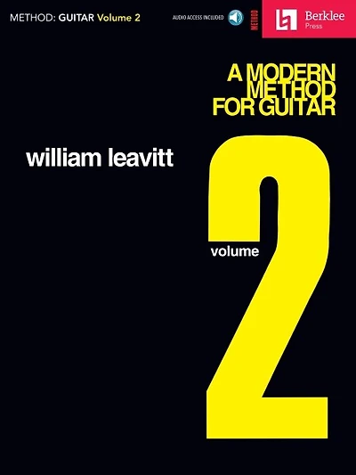 A Modern Method for Guitar - Volume 2 Book/Online Audio