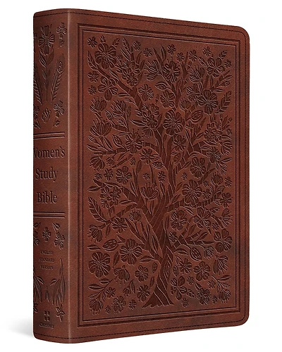ESV Women's Study Bible (TruTone, Chestnut, Almond Tree Design)