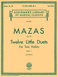 12 Little Duets, Op. 38 - Book 1: Schirmer Library of Classics Volume 331