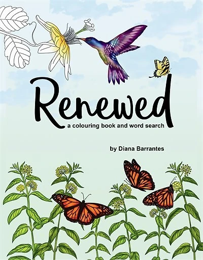 Renewed: A Colouring Book and Word Search
