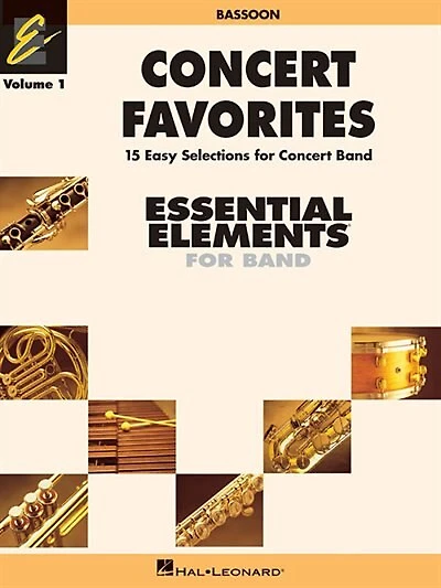 Concert Favorites Vol. 1 - Bassoon: Essential Elements Band Series