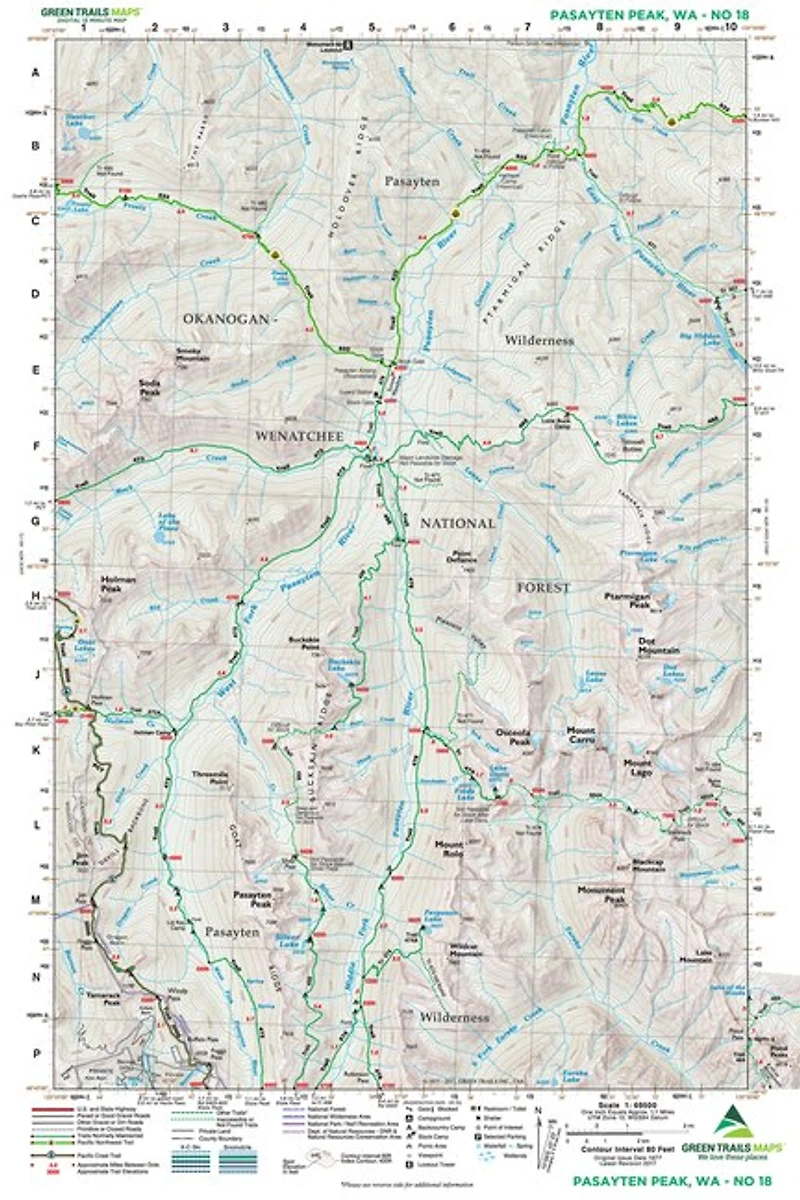 Pasayten Peak, Wa No. 18
