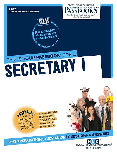 Secretary I (C-3577): Passbooks Study Guide