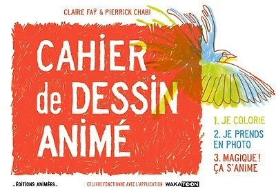 Cahier de dessin animé