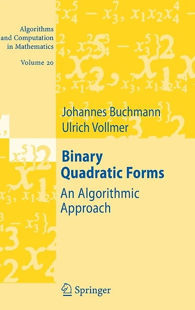 Binary Quadratic Forms: An Algorithmic Approach