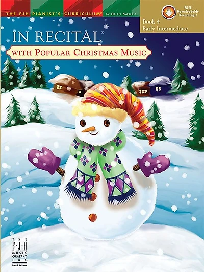 In Recital(R) with Popular Christmas Music, Book 4