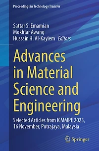 Advances Material Science and Engineering: Selected articles from ICMMPE 2023, 16-Nov, Putrajaya, Malaysia
