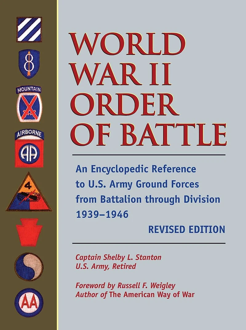 World War II Order of Battle: An Encyclopedic Reference to U.S. Army Ground Forces from Battalion through Division 1939-1946