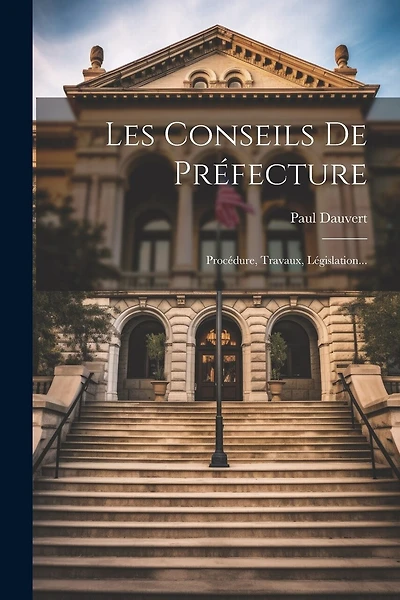 Les Conseils De Préfecture: Procédure, Travaux