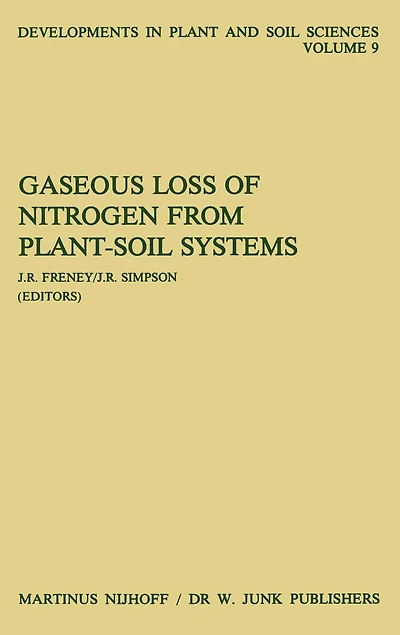 Gaseous Loss Of Nitrogen From Plant-soil Systems